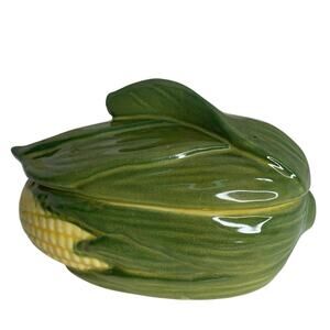 Vintage Shawnee Pottery Corn King #73 Small Casserole Dish Oven Proof